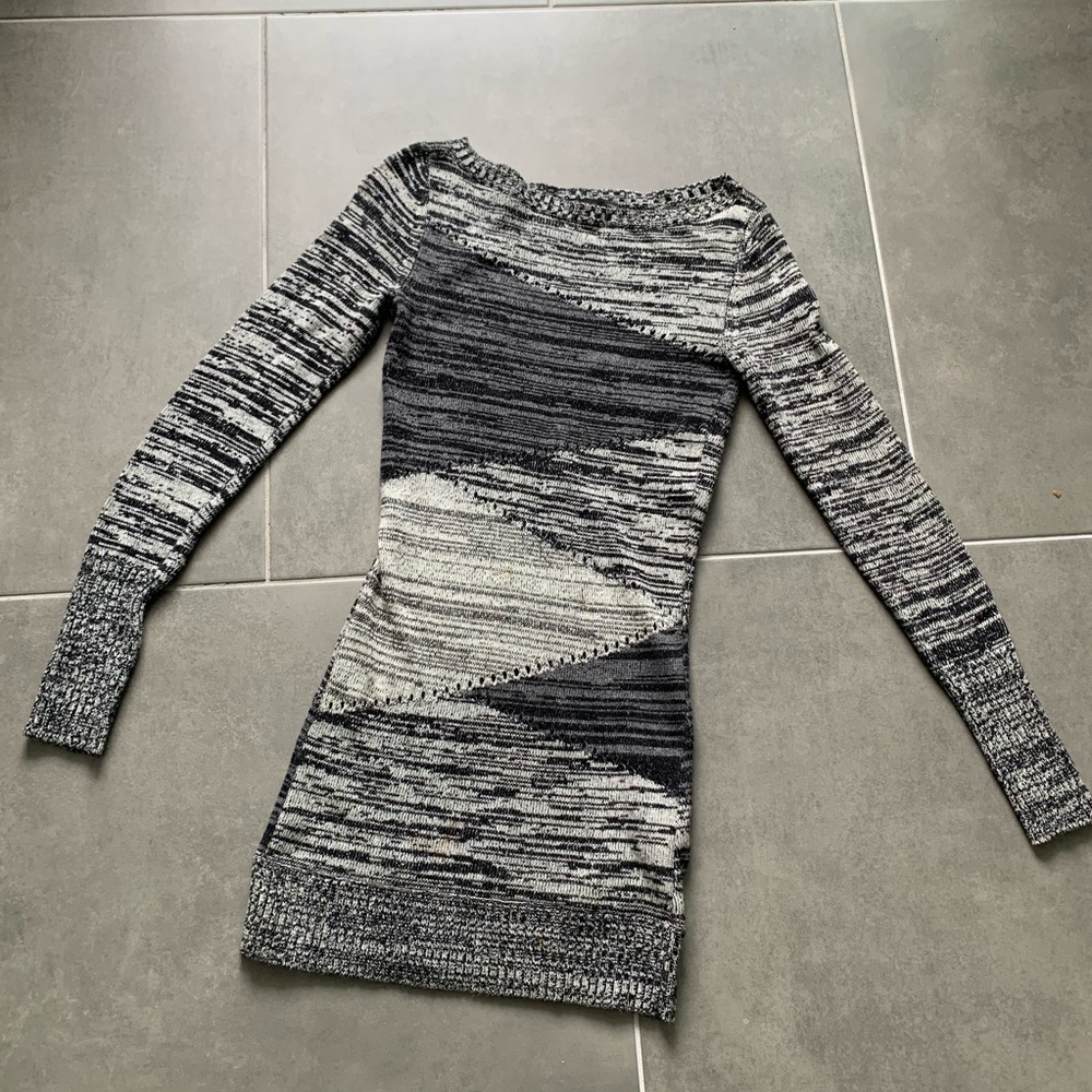 Armani Exchange mini sweater dress - extra small